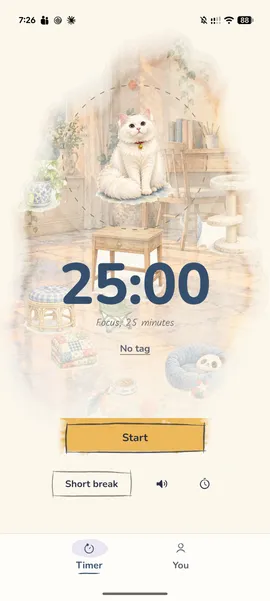 Screenshot: Timer, Rio asleep